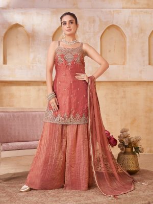 Pink Sharara